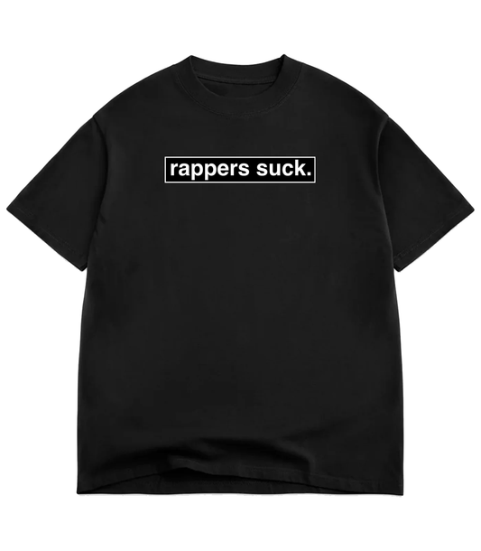 rapper suck Tee (Black)