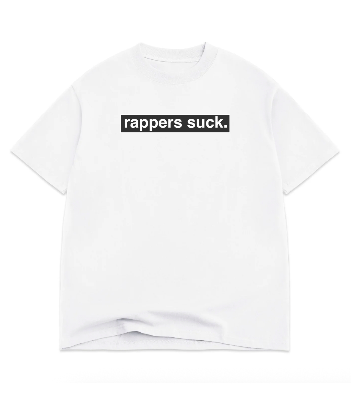 rappers suck Tee (White)